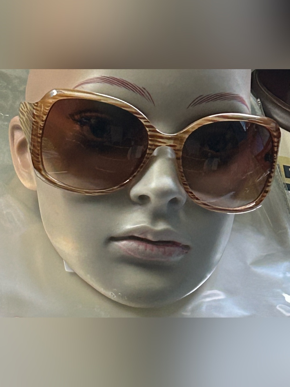 Forever 21 Brown Oversized Women's Sunglasses